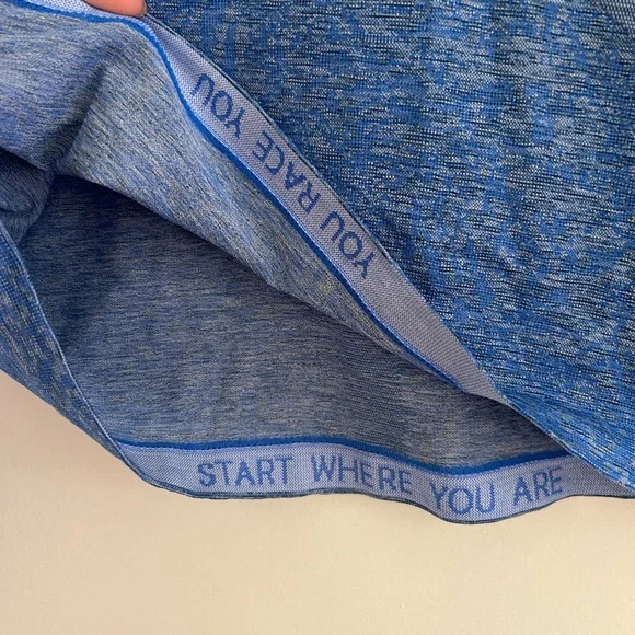 Lululemon Swiftly Tech Long Sleeve 2.0 Contour Form Pipe Dream Blue 10 - Picture 11 of 12